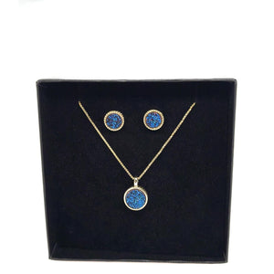 MCSET01 - ROUND - EARRING/NECKLACE - MONTICANO CASUAL