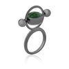 MD1417 - Light Ring - Mirror - Emerald - Reflexo - RPV International Trading LLC
