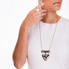 MD1627 - OPEN TO LOVE NECKLACE - WELCOME LOVE - MD OUTLET