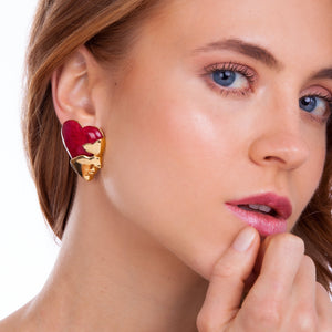MD1866 - EARRING SURREAL LOVE - ESSE AMOR É SURREAL