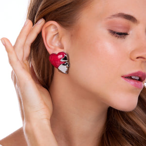 MD1866 - EARRING SURREAL LOVE - ESSE AMOR É SURREAL
