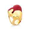 MD1867 - RING  SURREAL LOVE - ESSE AMOR É SURREAL