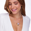 MD1869 - NECKLACE SURREAL LOVE - ESSE AMOR É SURREAL