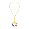 MD1874 - NECKLACE LOVE PROFILE - ESSE AMOR É SURREAL