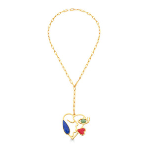 MD1874 - NECKLACE LOVE PROFILE - ESSE AMOR É SURREAL