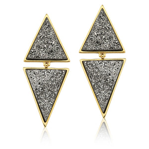 MD485B - SMALL TWO PIECES EARRING  - ICONIC