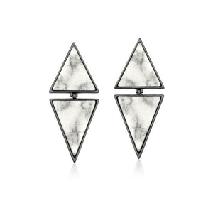 MD485B - SMALL TWO PIECES EARRING  - ICONIC - RPV International Trading LLC