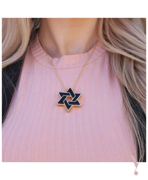 YCL009 - STAR OF DAVID NECKLACE - AYLA SALE